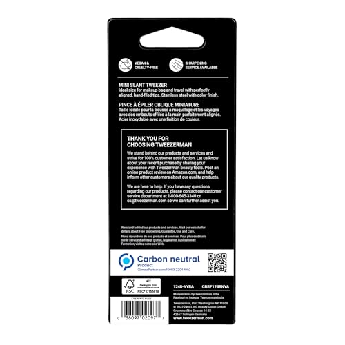 Tweezerman Exclusive Evening Blue Mini Slant Tweezer by Tweezerman - Image 6