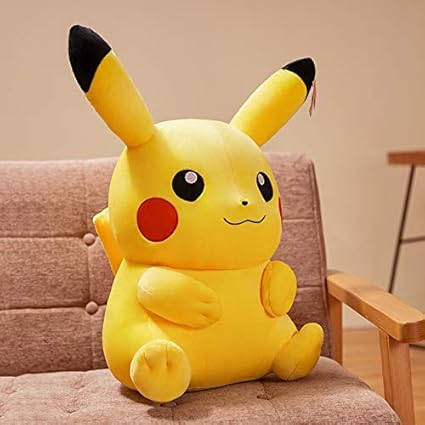 Tianluo Juguete De Peluche Kawaii Mignon Dessin Anime Pikachu Poupee Beaux Jouets En Peluche Pour Enfants Jouets En Peluche Doux Canape Coussin Bebe Dormir Oreiller Cadeau Amazon Com Mx Juguetes Y Juegos