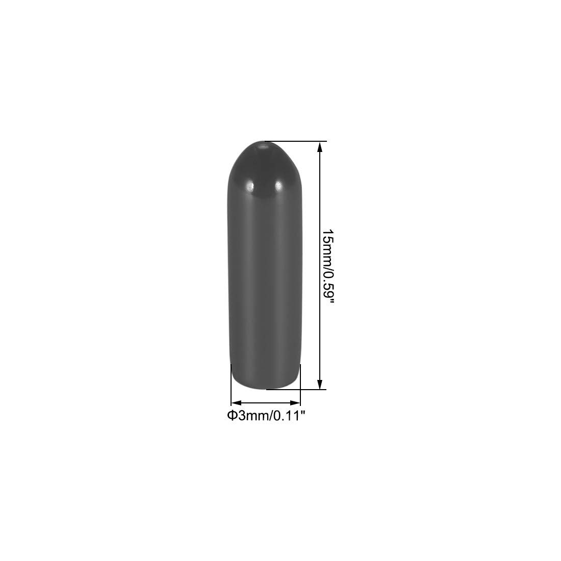 N/A - Antenna di protezione in plastica con tappi per antenna ricevitore IPEX4 FRSKY XM X4R X4RSB S6R/D/TF series, 5 pezzi, colore: Rosso