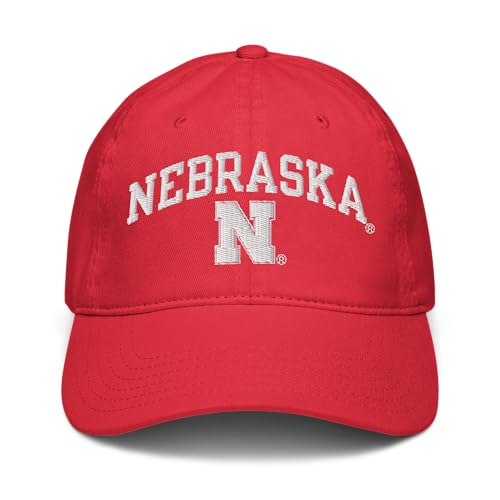 Gorra de béisbol ajustable Nebraska Cornhuskers oficial miniatura 2