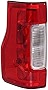 For Ford F-250/F-350/F-450 Super Duty 2017 2018 2019 2020 Tail Light Assembly Passenger Side | CAPA | Replacement For FO2801256, FO2801256C | HC3Z13404F