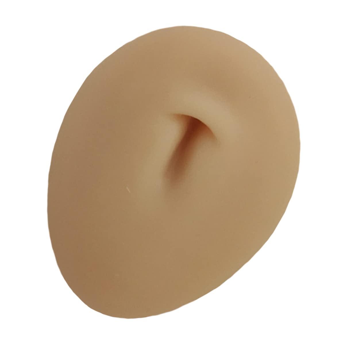 Baluue 2 Stücke Piercing Gummi Menschliche Teil Display Praxis für Lehre Taste Künstliche Silikon Flexible Nabel Akupunktur Körpermodell Simulation Praktische Display Verwenden