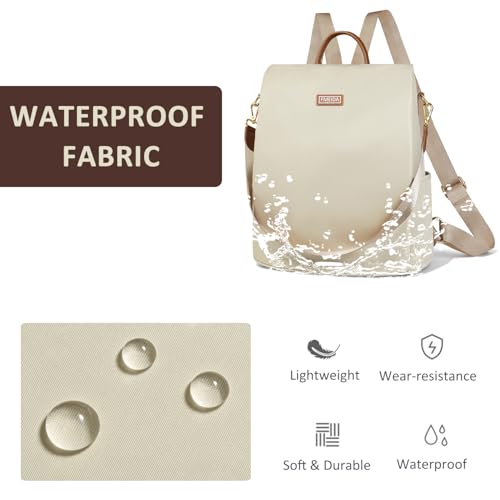 Image of Fmeida Backpack Purse for Women, Anti Theft Travel Backpack, Convertible Fashion Daypack, Lightweight Casual Shoulder Bag for Daily, Outdoor, Shopping