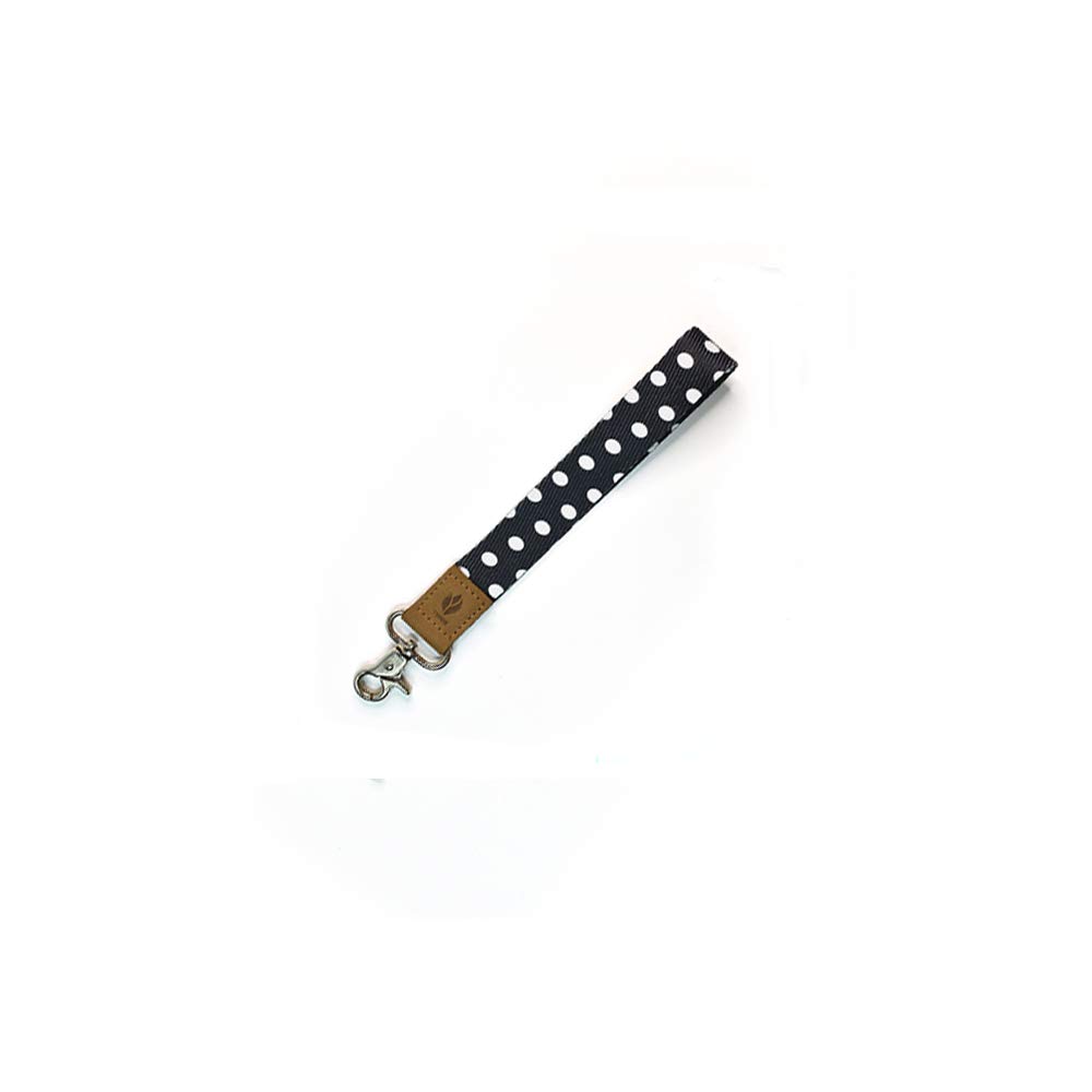 Yihor Keychain Lanyard, Hand wrist lanyard wristlet strap Lanyard Key Chain Holder Lanyard Cool Short Lanyard for Car Keys,Camera, Cell Mobile Phone, Charms,Lanyard for Women,men and Kids (Black)