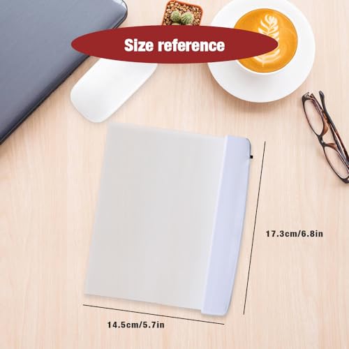 YAUNJI Multifunctional Led Flat-Panel Night Vision Reading Lamp, 2025 New Flat Book Light for Reading, Book Page Light for Reading at Night (White)