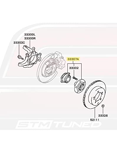 Amazon.com: Mitsubishi MR403968 Hub Assembly, Rear : Automotive 