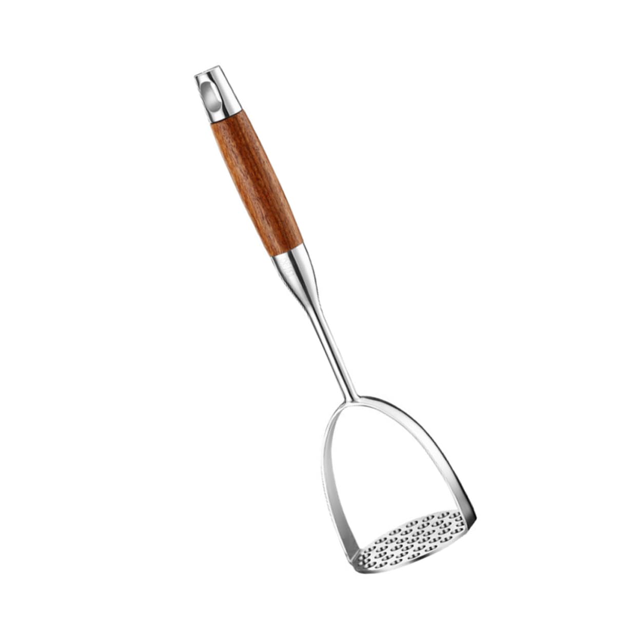 Angoily 1pc Manual Potato Crusher Comfortable Grip Handheld Masher for Potatoes Sweet Potatoes and More Space-saving Design with Hanging