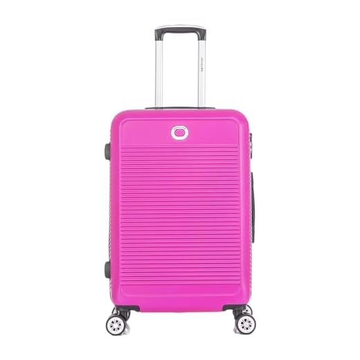 SANTINO, Mala de Viagem Pisa Rígida 360° Santino G - AMZV183G Cor: Pink