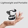 Auriculares inalámbricos, cancelación activa de ruido híbrida de 40dB, 50H de reproducción, Bluetooth 5.4, drivers de 10mm con 5 ecualizadores, doble micrófono ENC, resistentes al agua IPX7, pantalla digital de batería para iOS/Android, deporte/sueño 8