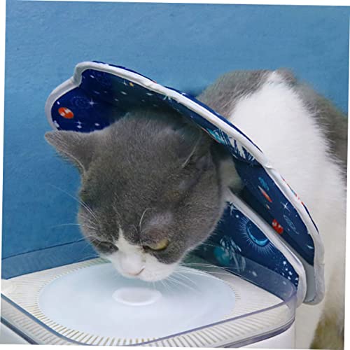 Col postopératoire chat en textile doux pour protection du cou - 6