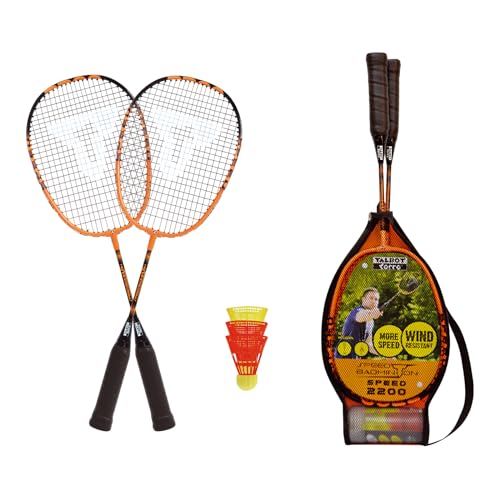 Set de badminton Talbot Torro Speed haute résistance avec volants stables