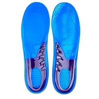 Kit 2 Pares Palmilha Ortopédica de Gel Fascite Plantar – Ultra Conforto, Anti Impacto, Palmilha Silicone para Dor nos Pés e Esportes, Sapatilha e Tênis | InoVibes