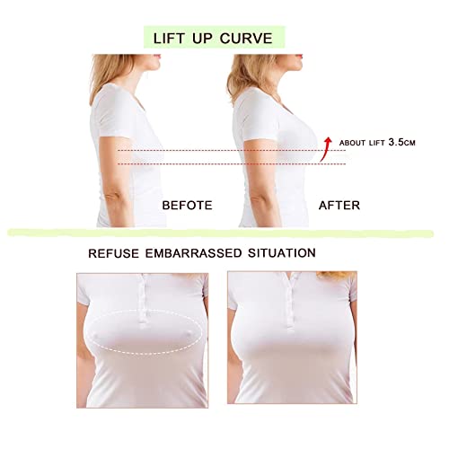 Silicone Adhesive Bra, Stick On Bras For Women Reusable Invisible Lift Up Bra For Backless Dress Deep V Prevent Breast Sagging.(A/B Cup) #TOP4