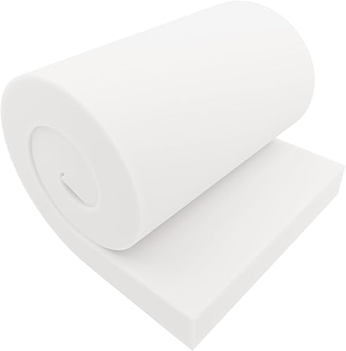 Miniatura 2 de GoTo Foam 4 pulgadas de alto x 30 pulgadas de ancho x 72 pulgadas de largo 35ILD (semifirme) cojín de tapicería fabricado en Estados Unidos