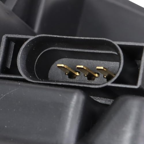 Image of TRQ Passenger Side Headlight Assembly Black Bezel Compatible with 2006-2008 Dodge Ram 1500 2006-2009 2500 3500 With Amber Bar CH2519115