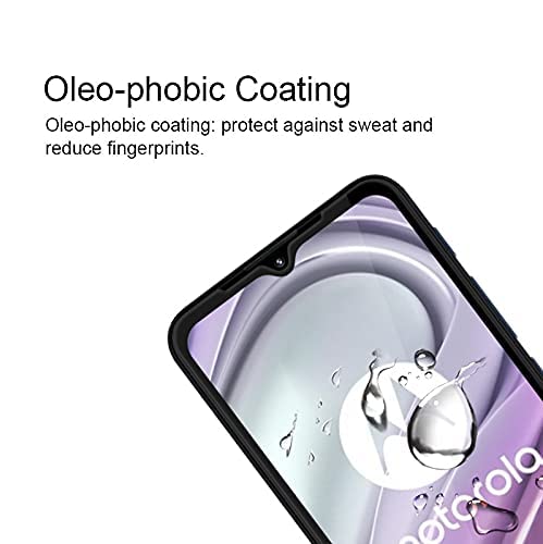 Image of Screen Protector for Motorola Moto G20 (Black) Tempered Glass Edge-to-Edge 6D Screen Guard With Installation Kit