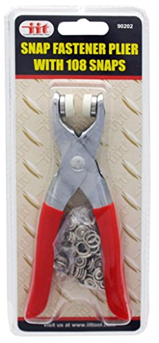 IIT 90202 Snap Fastener Kit with 108 Snaps