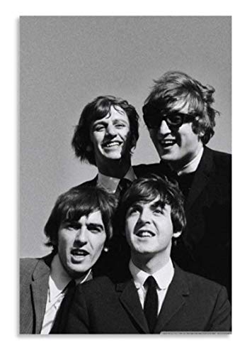 DPFRY Les Beatles Affiche Affiche Peinture Décorative Toile Mur Art Salon Affiche Js11Cq 40x60cm sans Cadre - Les Beatles, Paul McCartney, John Lennon, RIngo Starr, George Harrison DPFRY Les Beatles Affiche Affiche Peinture Décorative Toile Mur Art Salon Affiche Js11Cq 40x60cm sans Cadre