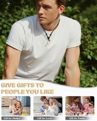 MOPZIJA 3PCS Haifischzahn Kette, Surfer Kette, Haifischzähne Anhänger-Halsketten, Unisex, Tribal Stil, Grau, Harz, gewachstes Seil, Kordel, Erwachsene, Teenager, Kinder