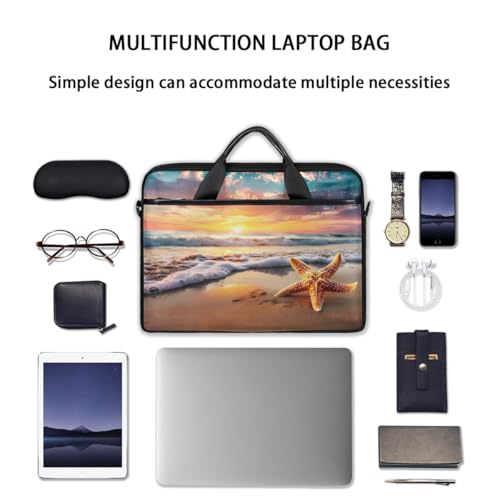 Maletín para laptop de 15 pulgadas con correa ajustable miniatura 7