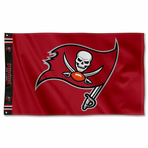 Tampa Bay Buccaneers Printed Header 3x5 Foot Banner Flag
