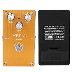 Pédale de guitare électrique, pédale d’effet de guitare, distorsion à gain élevé coque en métal véritable contournement… - Les Beatles, Paul McCartney, John Lennon, RIngo Starr, George Harrison Pédale de guitare électrique, pédale d'effet de guitare, distorsion à gain élevé coque en métal véritable contournement… – Image 2