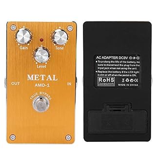 Pédale de guitare électrique, pédale d’effet de guitare, distorsion à gain élevé coque en métal véritable contournement… - Les Beatles, Paul McCartney, John Lennon, RIngo Starr, George Harrison Pédale de guitare électrique, pédale d'effet de guitare, distorsion à gain élevé coque en métal véritable contournement… – Image 2