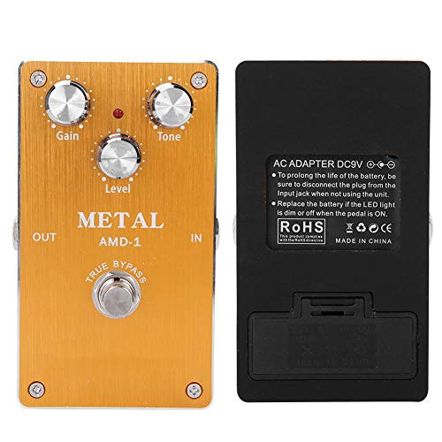 Pédale de guitare électrique, pédale d’effet de guitare, distorsion à gain élevé coque en métal véritable contournement… - Les Beatles, Paul McCartney, John Lennon, RIngo Starr, George Harrison Pédale de guitare électrique, pédale d'effet de guitare, distorsion à gain élevé coque en métal véritable contournement… – Image 3