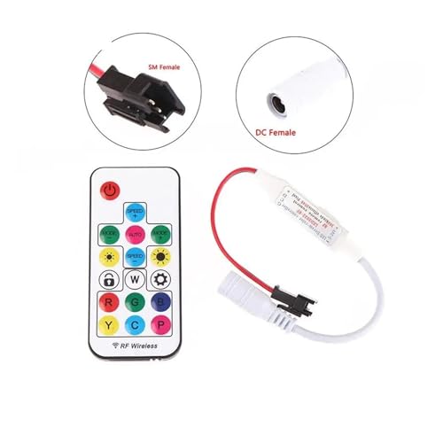 Control remoto mini LED soluciona parpadeos en barras de luz RGB 5730 3