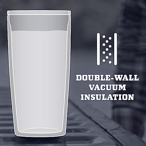 Image of YETI Rambler 20 oz Tumbler, Stainless Steel, Vacuum Insulated with MagSlider Lid (Granite Gray)