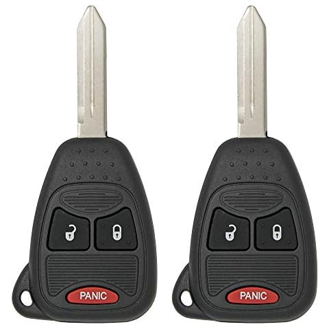 Keyless2Go Replacement for Keyless Entry Remote Car Key Vehicles That Use 3 Button OHT692427AA - 2 Pack Cover