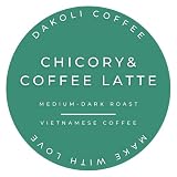 Vietnamese and New Orleans Latte Coffee Pods, Single Serve Cups, Coffee, Chicory and Creamer, Medium