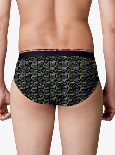 Image of VSTAR Super Soft Cotton Elastane Brief for Men Black