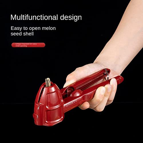 Image of Walnut Cracker Opener Multifunction Stainless Steel Tool for Almonds, Brazil Nuts, Hazelnuts, Chestnuts, Pistachios, Sunflower Seeds Portable Nutcracker for Inshell, Akhrot, Pista (Multi)
