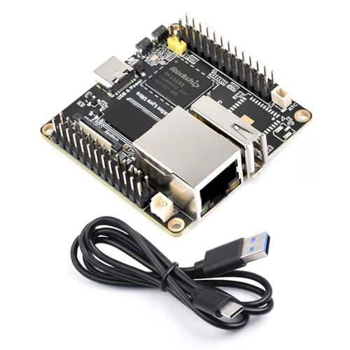 LUCKFOX Lyra Ultra - Micro Linux Development Board-RK3506B Tri-Core Cortex-A7/M0 8GB eMMC MIPI DSI Flexible Expansion, for Smart Home Devices, Robots, Without...