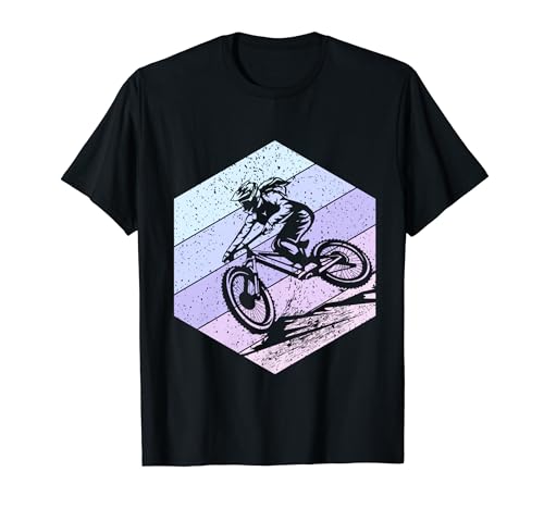 Mountainbike MTB Downhill Mädchen Damen T-Shirt