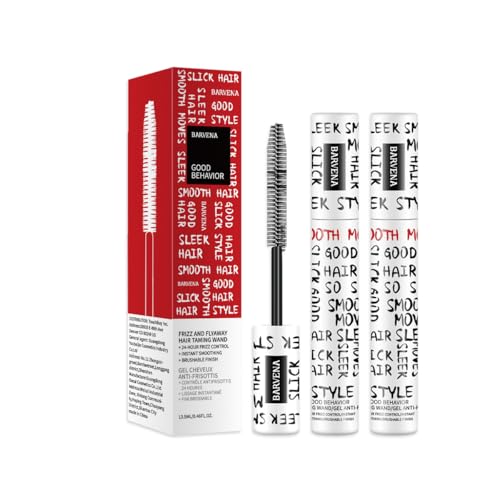 LIHUOMEI Good Behavior Frizz & Flyaway Taming Wand (2pc) Instantly Smooths Flyaways, Slicks Back Styles & Details Edges | 24-Hour Frizz Control Vegan + Cruelty Free