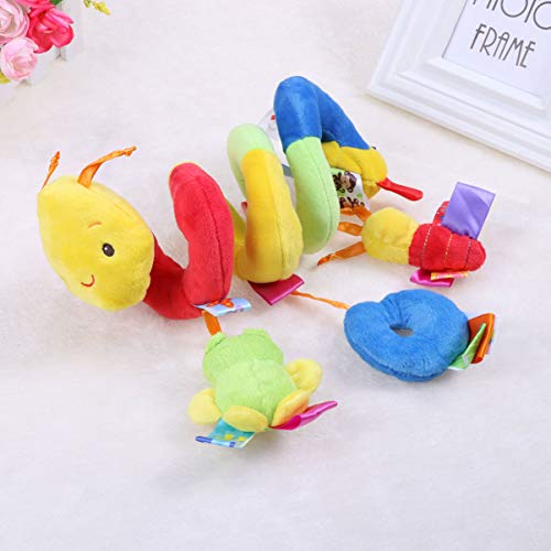 STOBOK Baby wieg hangen rammelen: autostoel spoor spiraal wieg cot speelgoed bed infant wandelaar speelgoed Pram hangend… - Image 6