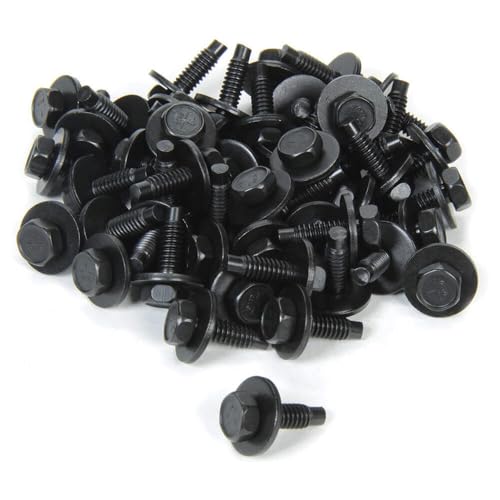 Allstar Performance Body Bolt 3/4in 50pk Black