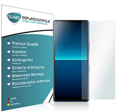 Slabo 4 x Protector de Pantalla para Sony Xperia L4 lámina Protectora Ultra Transparente