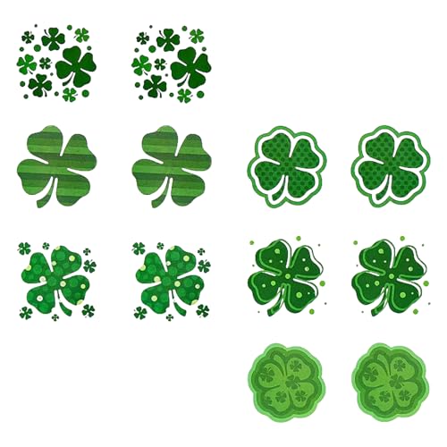 72 Stück St Patricks Day, Kostüm Kleeblatt, St...