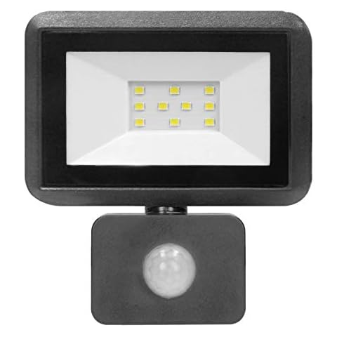 ORNO Outdoor Lights Mains Powered with Motion Sensor 10-50W IP44 Wasserdicht 800-4000lm (10W 800lm) Cover