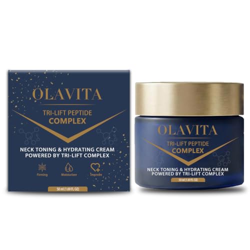 MUNIP Olavita Tri-lift Peptide Complex Cream Olavita Tri-lift Peptide Cream for Wrinkle Anti Aging Olavita Cream Neck Firming Moisturizer for All Skin - Long-term Anti-aging