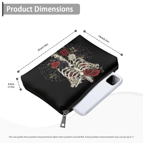 Halloween Tote Bag Purse Bags Organizer for Women PU Leather Shoulder Makeup Clutch Bag Handbag 7