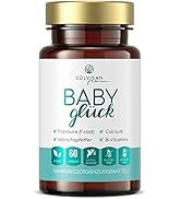 SOLVISAN BABY GLÜCK - Deine Unterstützung bei Kinderwunsch* mit Folsäure - ergänzt um Mönchspfeff...