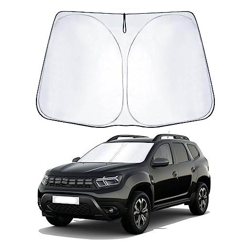 Parasol Pare-brise Renault Clio 5 (2020-2025) - Protection UV 99%, Pliable, Tissu Anti-rides