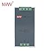 Nvvv Dr-120-24 Ac to Dc Din-Rail Power Supply, 24v, 5 Amp, 120w, Operating Temp, Overload Protection, Metal, Silver+Grey