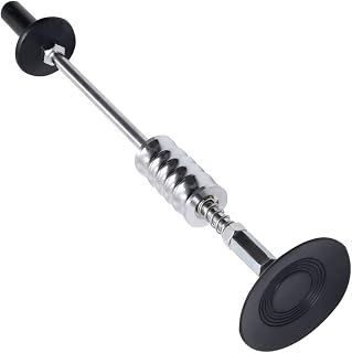 Suction Cup Slide Hammer 59cm - Carbon Steel Vehicle Dent Puller with Strong Rubber Vacuum Grip and Manual Control for Car Panel Repair