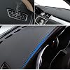 Black Leather Car Dash Mat Dashboard Cover Dash mat Interior Pad for Kia Sportage 2011-2015