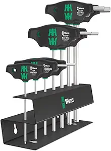 Wera 454/7 HF Set 2 Screwdrvr Set T-Handle Hex-Plus 7 pcs